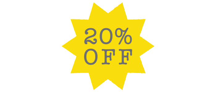 20% Off Graphic