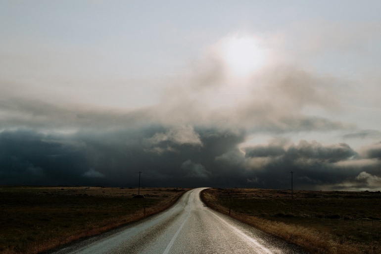 “Icelandic Highway” by Nirav Patel