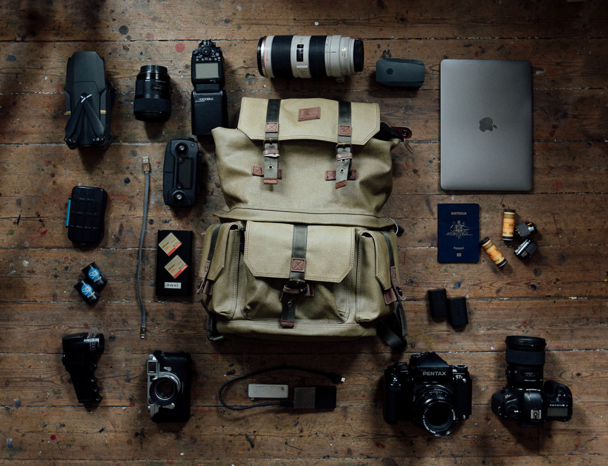 Jai Long’s Film Camera Bag Contents